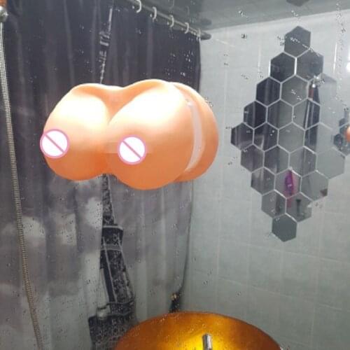 New Hot Sexy Shampoo and Shower Gel Breast Soap Dispenser Gadgets Shower Breasts Breast Soap Dispenser