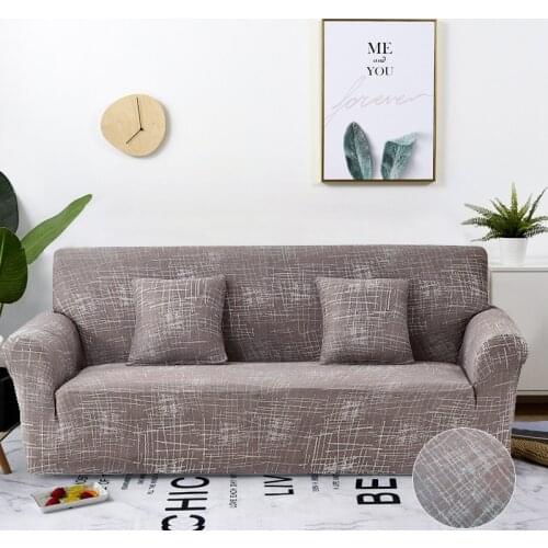 Plain Solid Sofa Cover for Living Room Sofa Armrest Cover Sofa Couch Cover Home Decor 1/2/3/4-seater