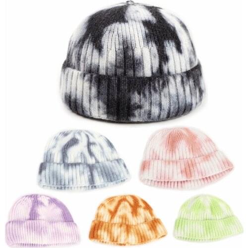 2020 cotton color Thicken knitted hat winter warm hat Skullies cap beanie hat for men and women 129