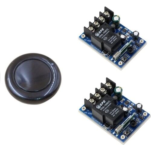 DC 12V-48V RF Wireless Remote Switch Syetem Radio Control Switches Remote Switch 1CH 1 CH Relay ; 2 X Receiver + Transmitter
