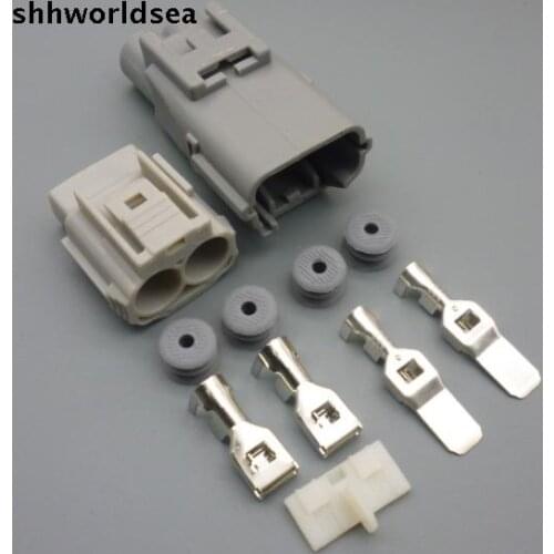 Shhworldsea 5/30/100set 7.8mm 2pin car clip auto socket heavy duty connector for toyota