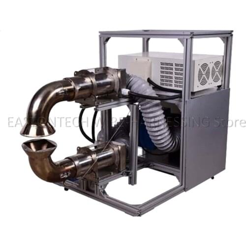 EASTONTECH EW-1945 Large diameter heat shrinkable tube heating machine Heating area 1-90mm