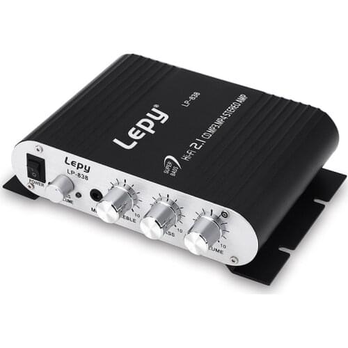 Data Frog Hi-Fi 2.1CH Power Amplifier Subwoofer Amplifier without Power+Audio Cable Digital Subwoofer Stereo BASS Audio Player