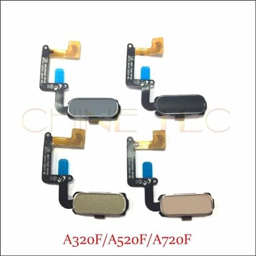 10x New original touch ID Fingerprint Sensor Home Return Key Menu Button Flex for Samsung Galaxy A3 A5 A7 2017 A320 A520 A720