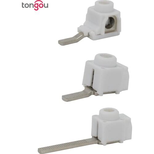 25 mm² 50PCS Terminals for Busbar Circuit Breaker Distribution Box Electrical Wire Connector TONGOU