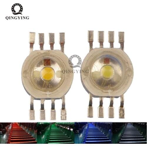 30MIL RGBW RGBWW LED Diode 8pins High Power LED Chip 4W Colorful four core sources DIY for LED Stage lighting beads