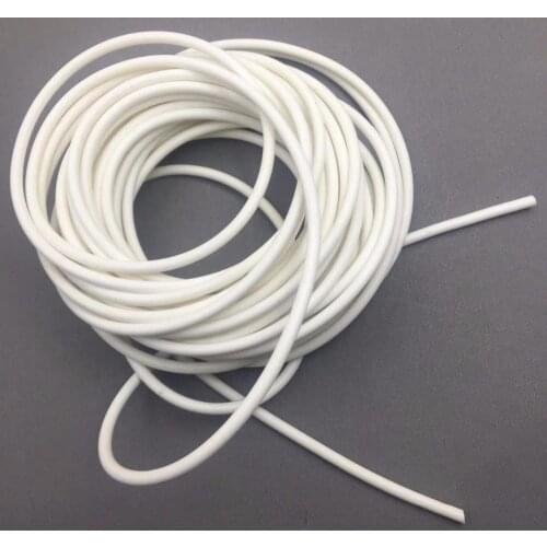 5 Meters White Silicone ink tube for mimaki roland mutoh printer eco solvent water based ink pump tubing soft hose pipe 4*2mm