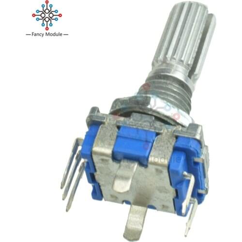 5Pcs/Lot Rotary Encoder Switch EC11 Audio Digital Potentiometer With Handle Length 20mm