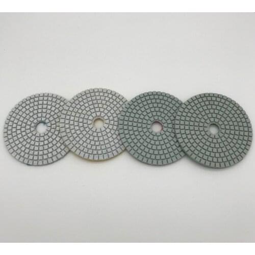 Diamond Polishing Pad 4 inch (100 mm) Wet Polish Pads for Granite Marble Concrete Tiles Stone Abrasives Tools Polishing Wheel