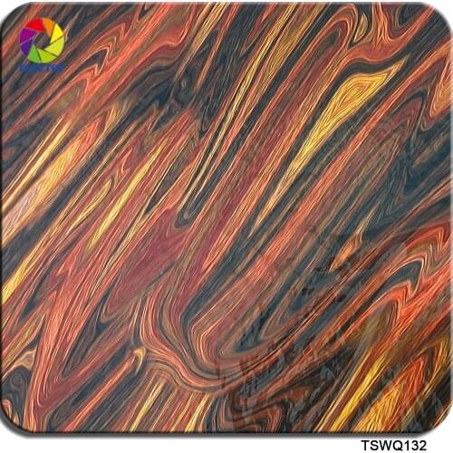 Free Shipping TSWQ132 0.5m width wood design Water Transfer Printing Hydrographics Film