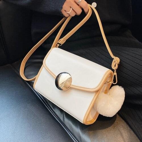 Brand Design High Quality PU Leather Shoulder Bag for Women Casual Travel Shopping Small Square Bag Female Luxury Messenger Bags