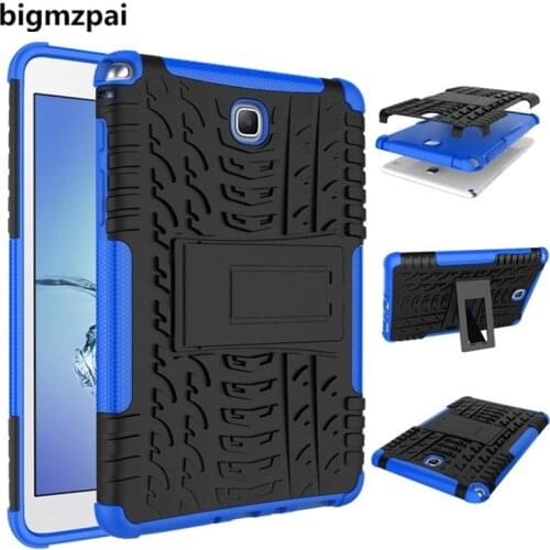 Case For Samsung Galaxy Tab A 8.0 T350 T290 P200 Hard PC+TPU Rubber Armor Tablet Cover For Samsung Galaxy Tab A case T510 T590