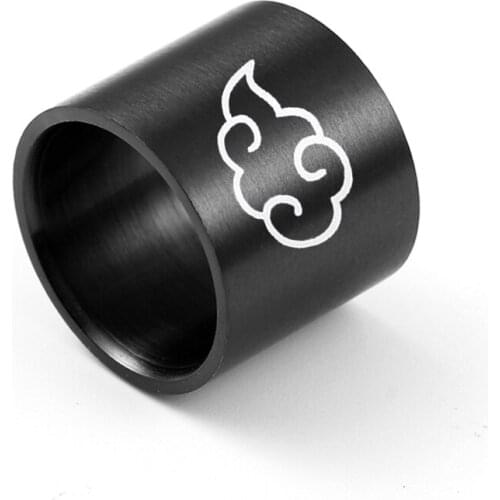 Anime Cosplay Cloud Rings Japanese Style Animation Cosplay Band Stainless Steel Jewelry Titanium Steel Mens Rings