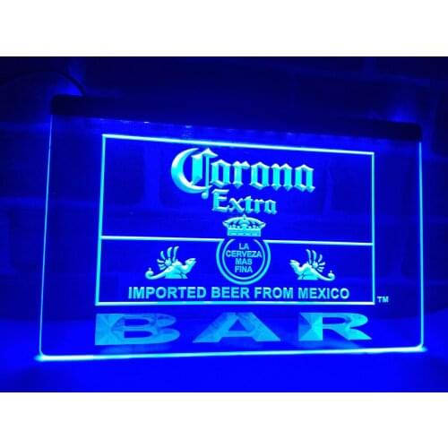 LA418- Corona Bar Beer Extra LED Neon Light Sign home decor crafts