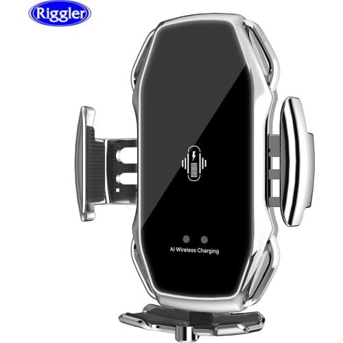 Magnetic Car Wireless Charge Holder Universal for Phone A5S Fast Charge Mount Air Vent Clip Charger
