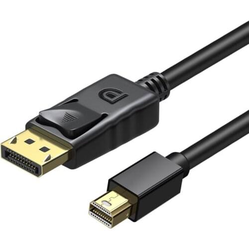 Mini Display Port to Display Port Cable mini dp to dp Thunderbolt to DP 4K Cable 1.8M For Macbook Surface Pro