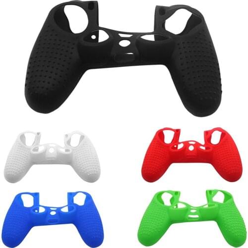 Non-slip Soft Silicone Protective Case Grip Cover Skin for Playstation 4 PS4 PS4 PRO PS4 Slim Game Controller Game Accessories