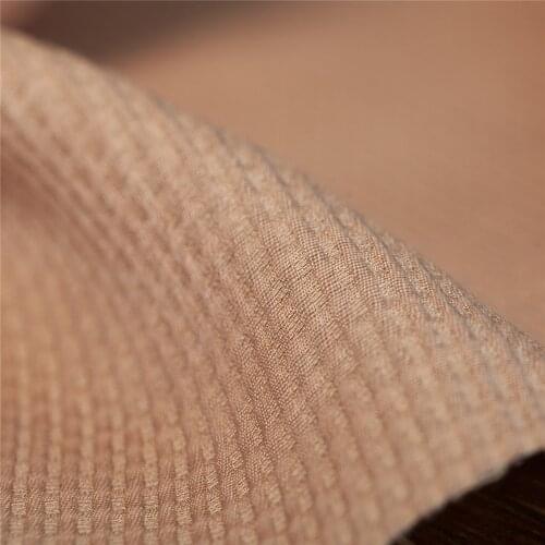 Yarn-dyed 3D waffle check and plaid silk blends cotton fabric,sculpture,sewing for dress,skirt,jacket,craft by the yard