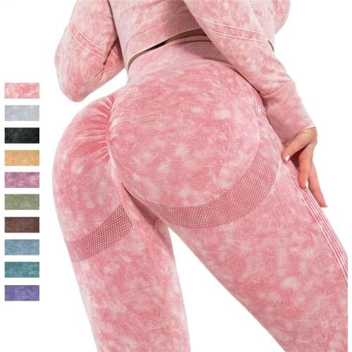 Print Sexy Women Legggings Fitness Gym Sports Leggings High Waist Scrunch Workout Gym Pants Running 2021