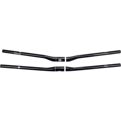 MTB Road Bike Carbon Fiber Handlebar 31.8mm Swallow-shaped 3K Glossy Flat/Riser Handle 500/520/540/560/580/600/620/640/660/680mm