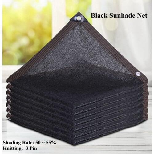 3 Pin Anti-UV HDPE Shading Net Home Succulent Plant Sunshade Net Outdoor Swimming Pool Cover Sun Shade Net Shading Rate 50~55