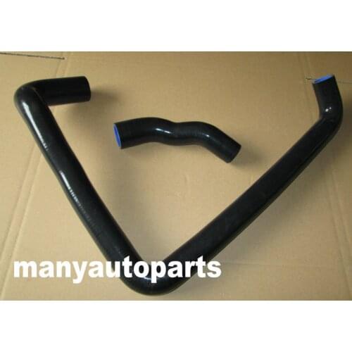 FOR Nissan 300ZX VG30DETT/Fairlady Z32 silicone radiator coolant hose 1990-1996 BLACK