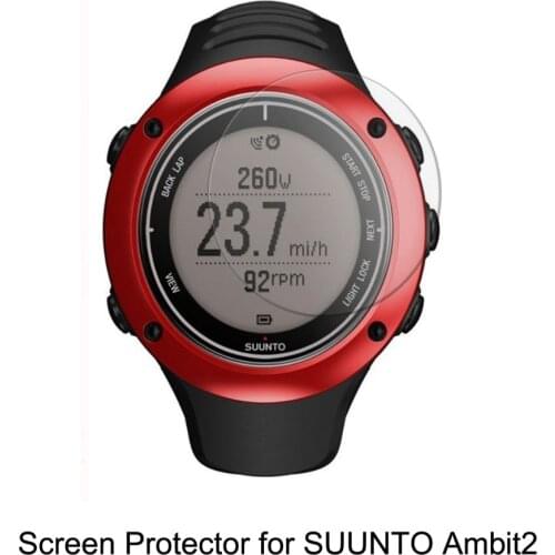 2* Clear LCD TPU Water Repel Shield Film Anti-Scratch Screen Protector Cover for SUUNTO Ambit2 Ambit 2