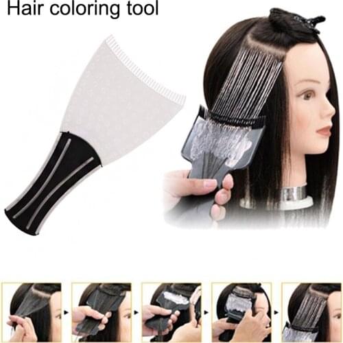 2018 Fashion Professional Hairdressing Hair Brush Applicator Salon Distribution Hair Coloring Board Dyeing Pick Color