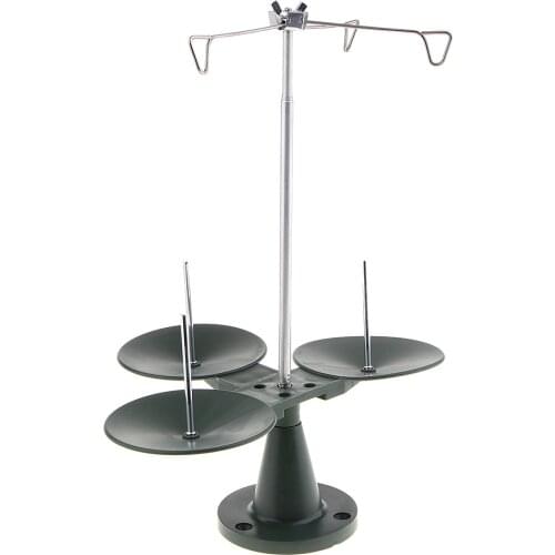 3-Spool Sewing Machine Thread Holder Stand Embroidery Bobbin Organizer Tools