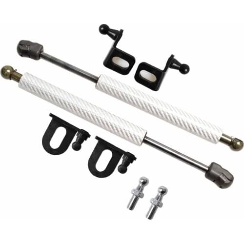 Lift Support Shock Damper for Mitsubishi Eclipse 3G 2000-2005 Bonnet Modify Gas Struts Absorber Carbon Fiber