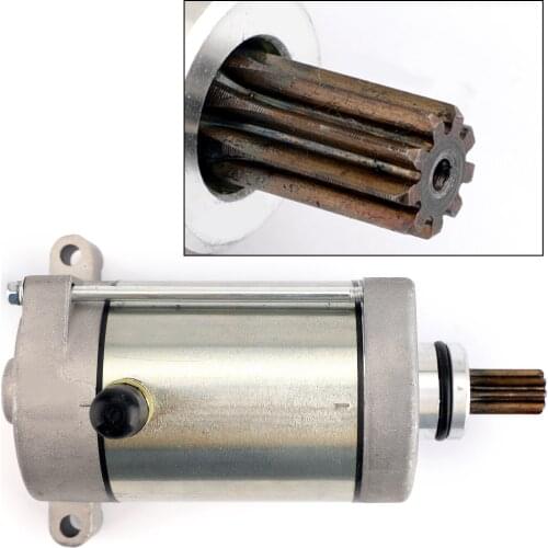 Artudatech 12V Electric Starter Motor Starting For Yamaha YFM660FA Grizzly 660 YFM400F 450 5KM-81890-00 4WV-81800-00 Motorcycle