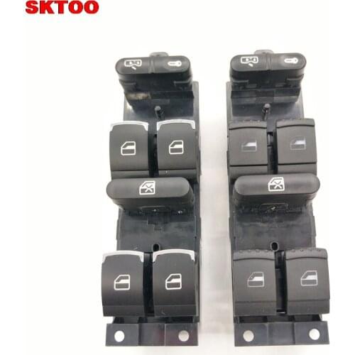 Automotive glass lifter switch, car window control switch For Volkswagen Jetta Golf GTI MK4 Passat B5 Driver Side 3BD959857