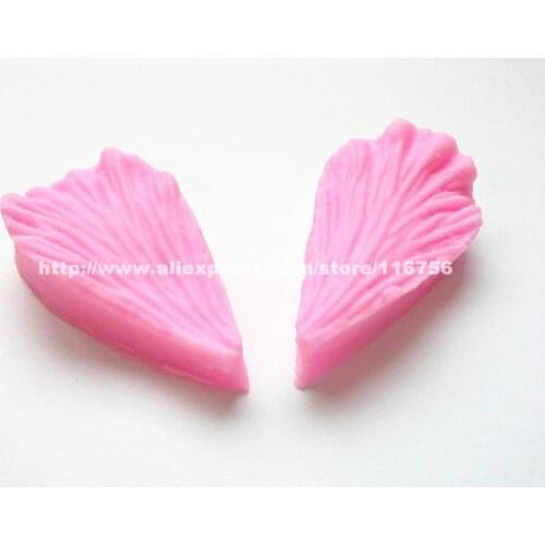Free Shipping Leaf Shaped Silicone Press Mold Cake Decoration Fondant Cake 3D Food Grade Silicone Mould 071