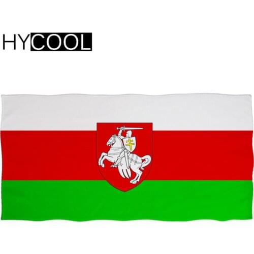 Microfiber Quick Dry Swimming Towels Lithuania Belarus White Knight Pagonya Flag Print Travel Absorbing Bathing Face Hair Toalla