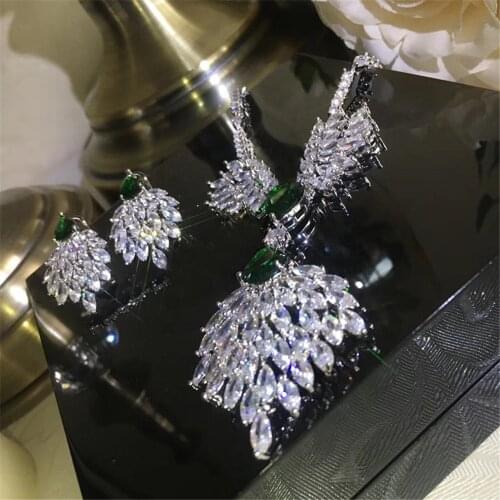 Cp260 Luxury Designer Fashion 925 Sterling Silver Jewelry zirconia star shape cv