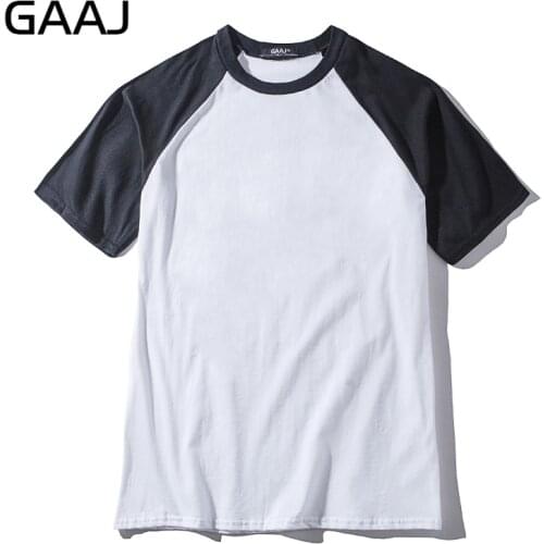 GAAJ Basic Man & Women Unisex T Shirt Brand Clothing Woman New Tshirt Men O Neck Clothes Fashion Three Quarter Sleeve To #L64X0