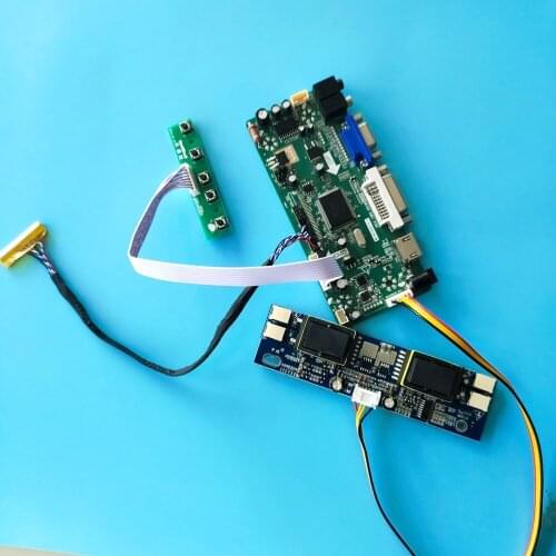 Kit for M170EG02 V3/M170EG02 V6 monitor 1280x1024 30pin driver Display panel 4 lamps Controller Board HDMI+DVI+VGA LCD Audio