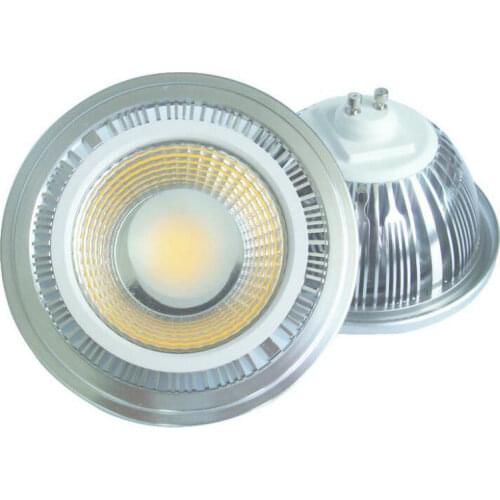 15W COB High power AR111 COB ES111 QR111 Epistar LED lamp Warm White Cold White G53 lED light DC12V