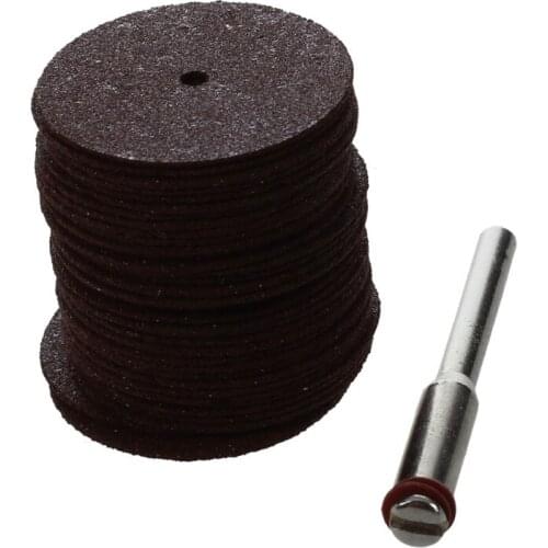 36 pcs cutting discs grinding wheel set Round Ø25X6mm brown For Dremel KL 1 Retail