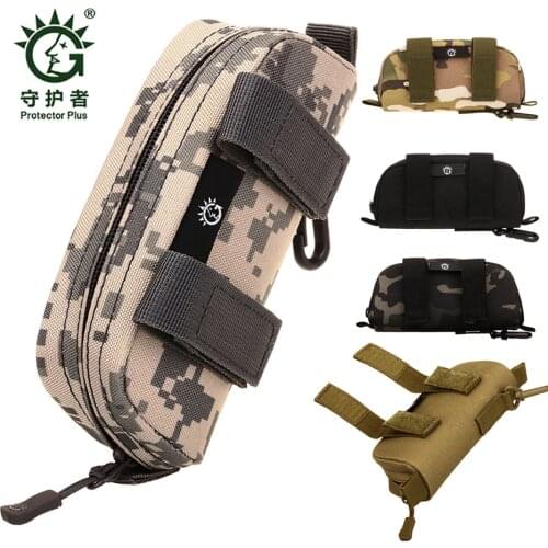 Camping Tactical Waist Bag Waterproof Travel Lightweight Waist Belt Pack Men Outdoor Glasses Nylon Eyeglasses Case Women Bags