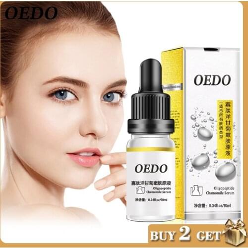 OEDO Oligopeptide Chamomile Serum Moistening Essence Whitening Serum Anti Wrinkle For Face Skin Care Blemish Facial Face Cream