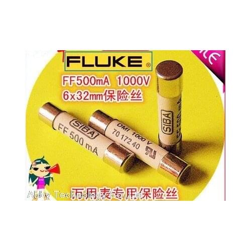 5pcs/Lot 6mm x 32mm FF 500mA 1000V SIBA Ceramic Fuse 6 x 32mm Brand New