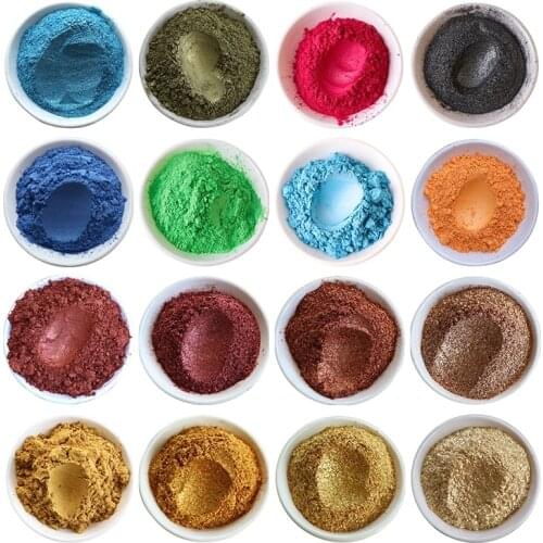 500g Colorful Pearlescent Powder Pigment Car Paint Nail Polish Mica Nail Glitter Pearl Powder Dye Soap Epoxy Resin Pigment