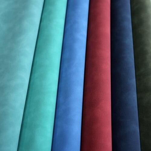 A4 30*20cm 0.8mm Faux Suede PU Leather Fabric For Garment Waterproof Synthetic Leather Fabric DIY Sewing Material