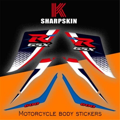 Motorcycle Body Sticker Accessories Moto Fairing Decoration Protection Decal For SUZUKI GSX-R600 K11 2011-2013 GSX-R 600 GSXR600
