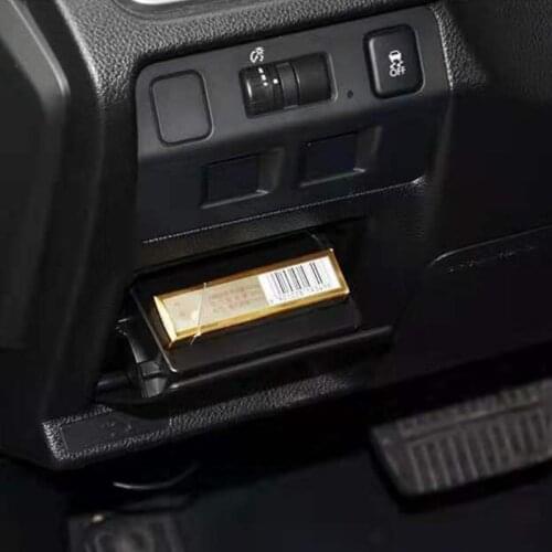 Car Fuse Box Armrest Storage Box Coin Cards Box Tray Holder for Subaru XV B36B