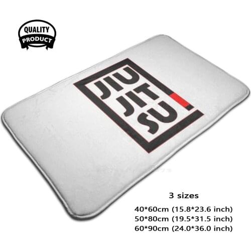 Jiu Jitsu Black Belt Design Soft House Family Anti-Slip Mat Rug Carpet Jiu Jitsu Bjj Brazilian Jiu Jitsu Jiu Jitsu Blue Belt