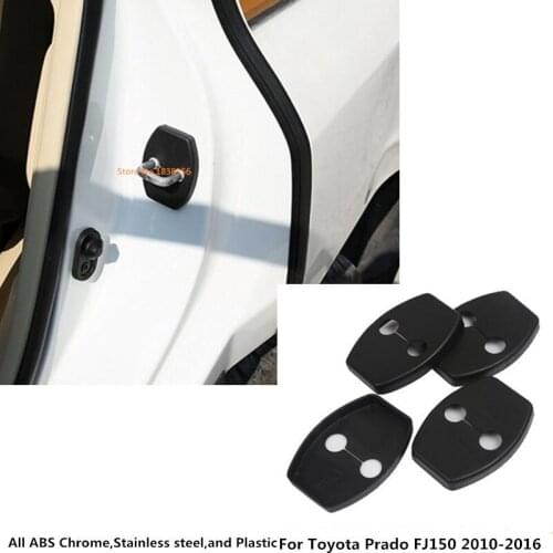 For Toyota Prado FJ150 2010 2011 2012 2013 2014 2015 2016 Car styling anti rust water proof Door lock key keys buckle cover 4