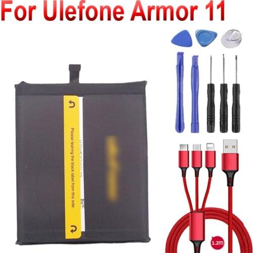 For Ulefone Armor 11 Battery Phone Battery Replacement Parts For Ulefone Armor 11 6.1inch Android 10 5G Smartphone