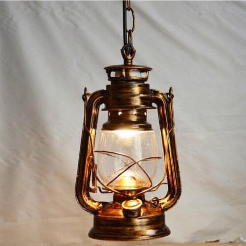 Europe led glass ball lustre pendente hanging lamp hanglamp lustre suspension retro lamp industrial lamp bedroom